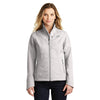 The North Face Women's TNF Light Grey Heather Apex Barrier Soft Shell Jacket