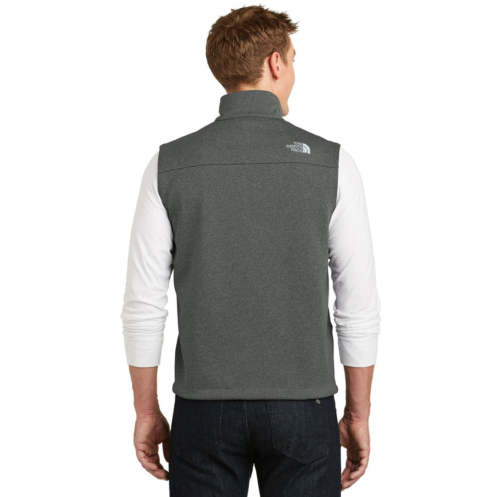 The North Face Men's TNF Dark Grey Heather Ridgeline Soft Shell Vest