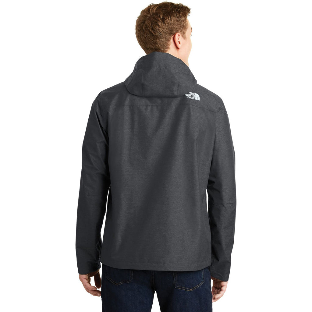 The North Face Men's TNF Dark Grey Heather DryVent Rain Jacket