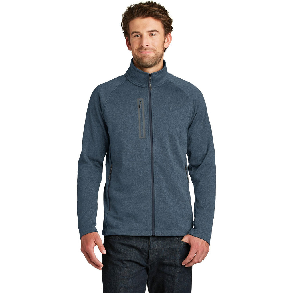 The North Face Men's Urban Navy Heather Canyon Flats Fleece Jacket