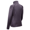 The North Face Women's Dark Eggplant Purple Heather Canyon Flats Stretch Fleece Jacket