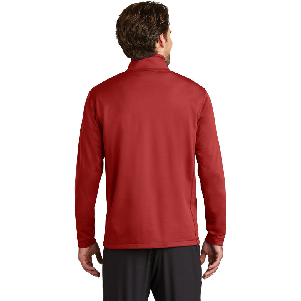 The North Face Men's Cardinal Red Tech 1/4-Zip Fleece