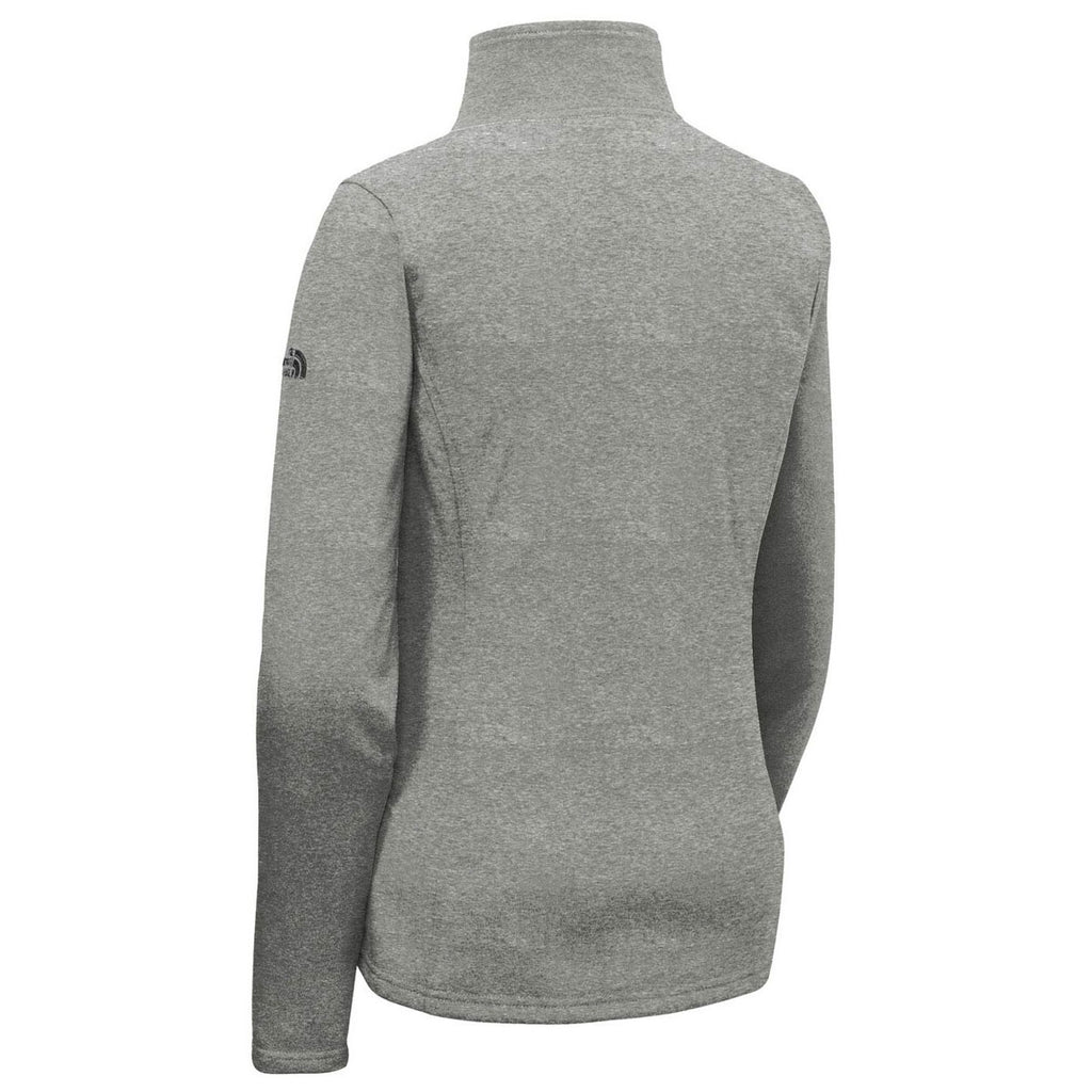 The North Face Women's Asphalt Grey Heather Tech 1/4-Zip Fleece