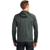 The North Face Men's Asphalt Grey Reign Camo Print Canyon Flats Fleece Hooded Jacket