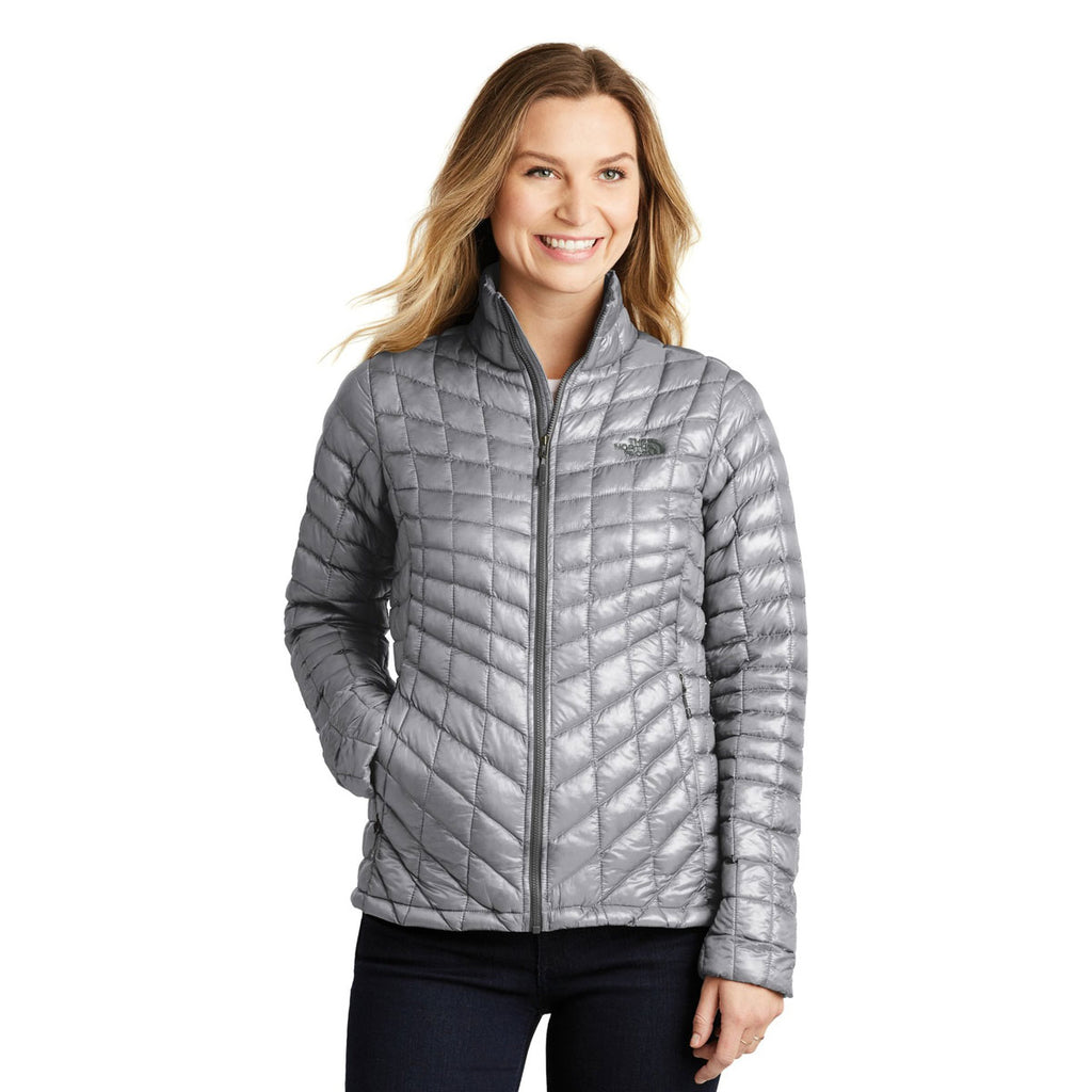 The North Face Women's Mid Grey ThermoBall Trekker Jacket