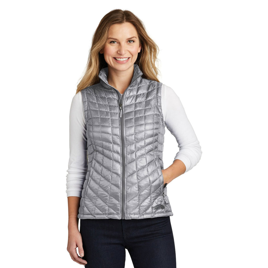 The North Face Women's Mid Grey ThermoBall Trekker Vest