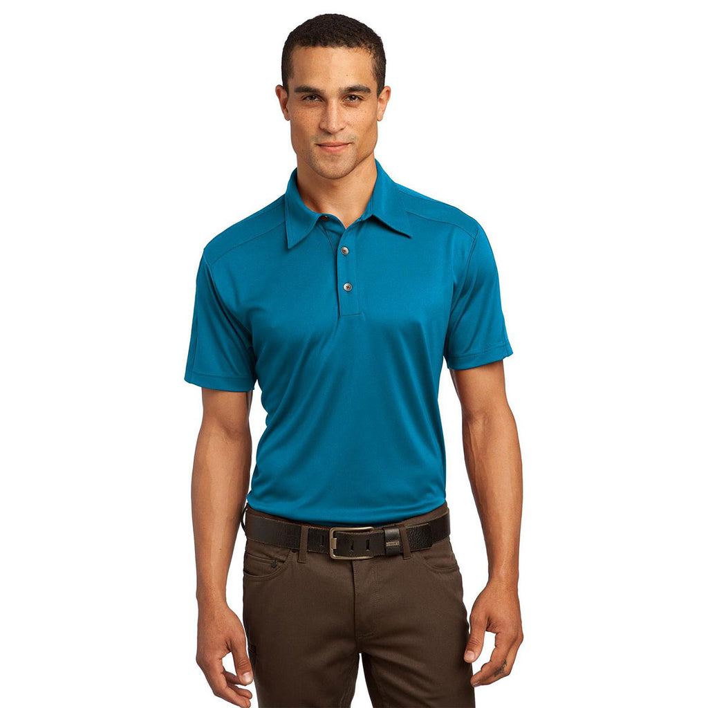 OGIO Men's Blue Enamel Hybrid Polo