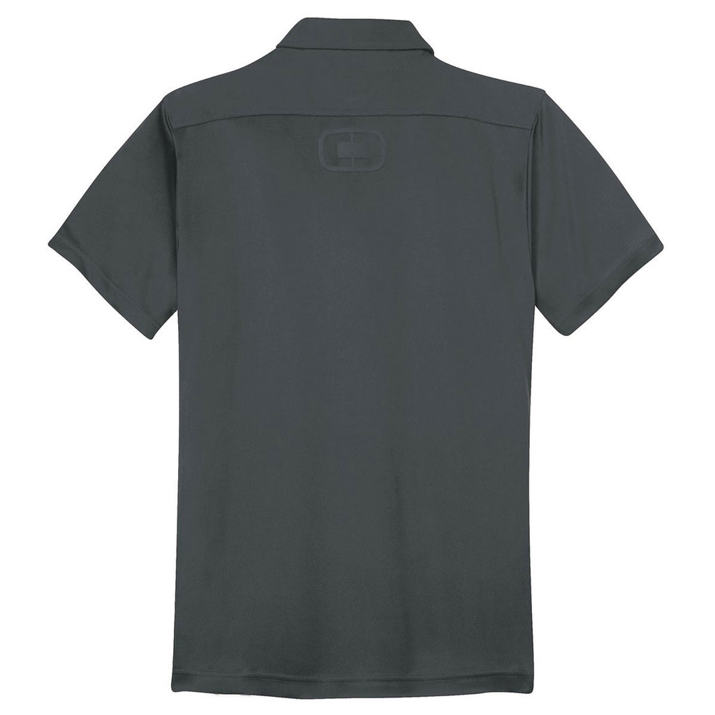 OGIO Men's Diesel Grey Hybrid Polo