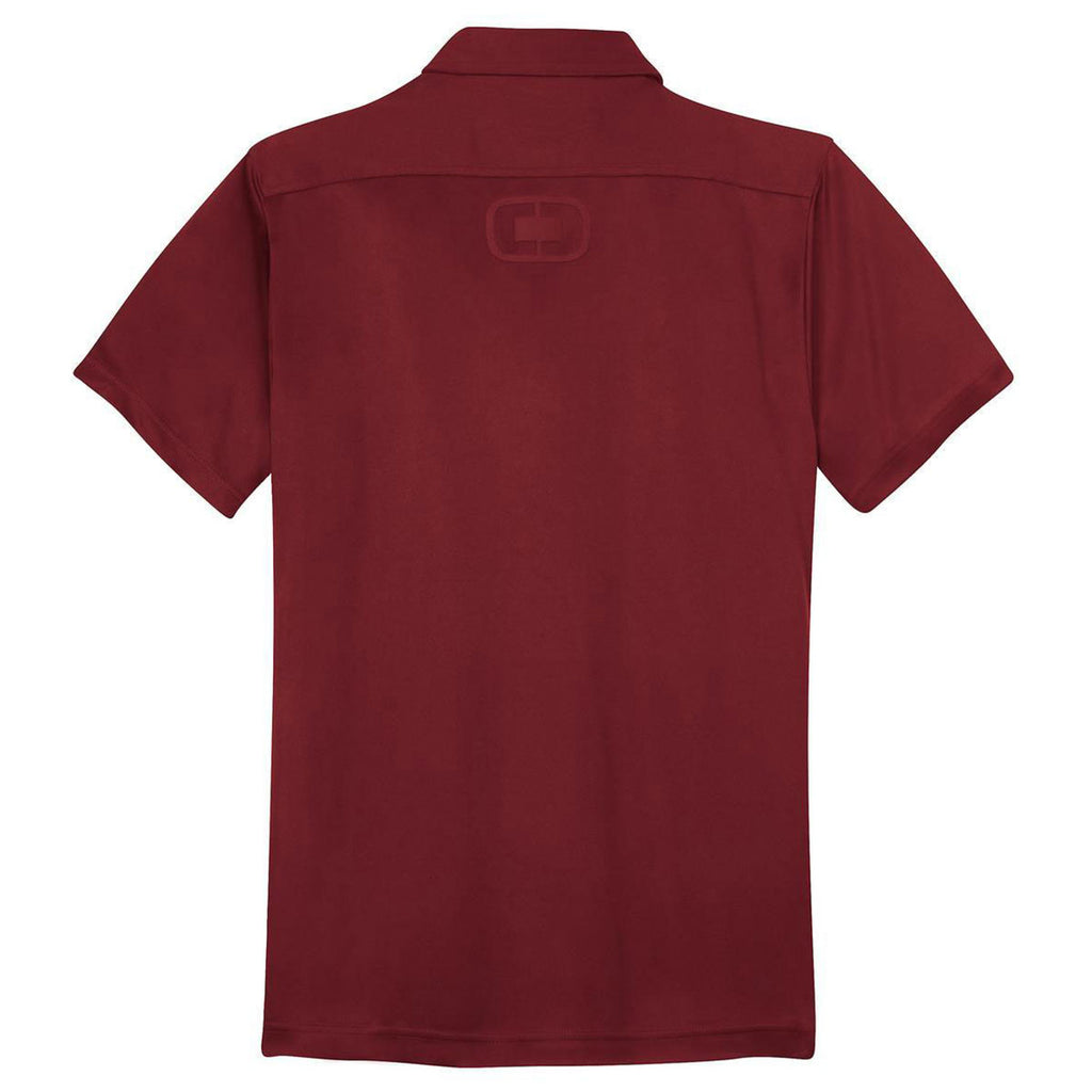 OGIO Men's Rebel Red Hybrid Polo
