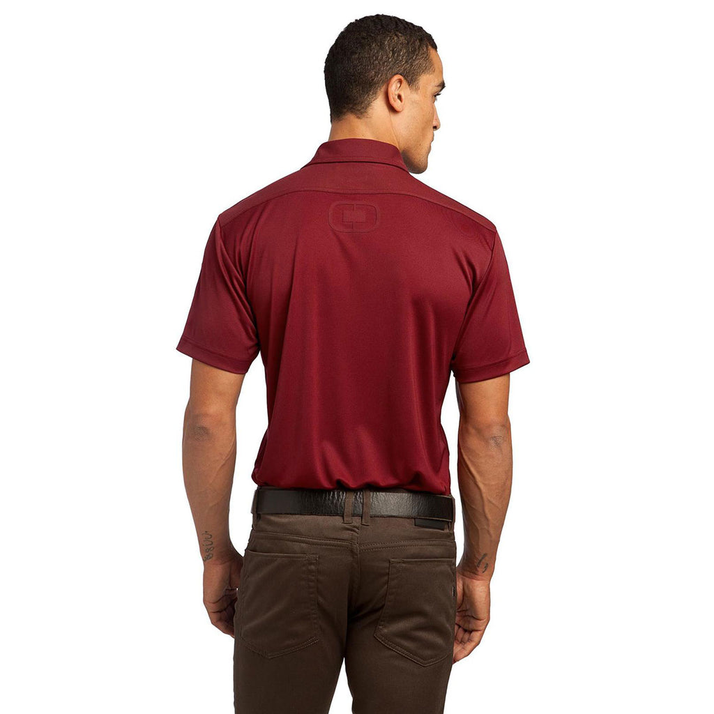 OGIO Men's Rebel Red Hybrid Polo