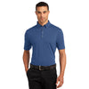 OGIO Men's Blue Indigo Gauge Polo