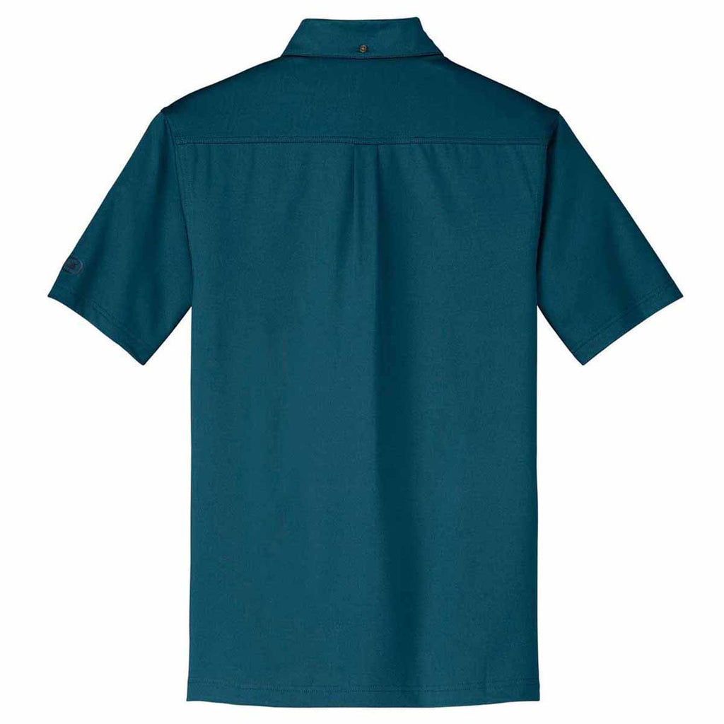 OGIO Men's Teal Throttle Gauge Polo