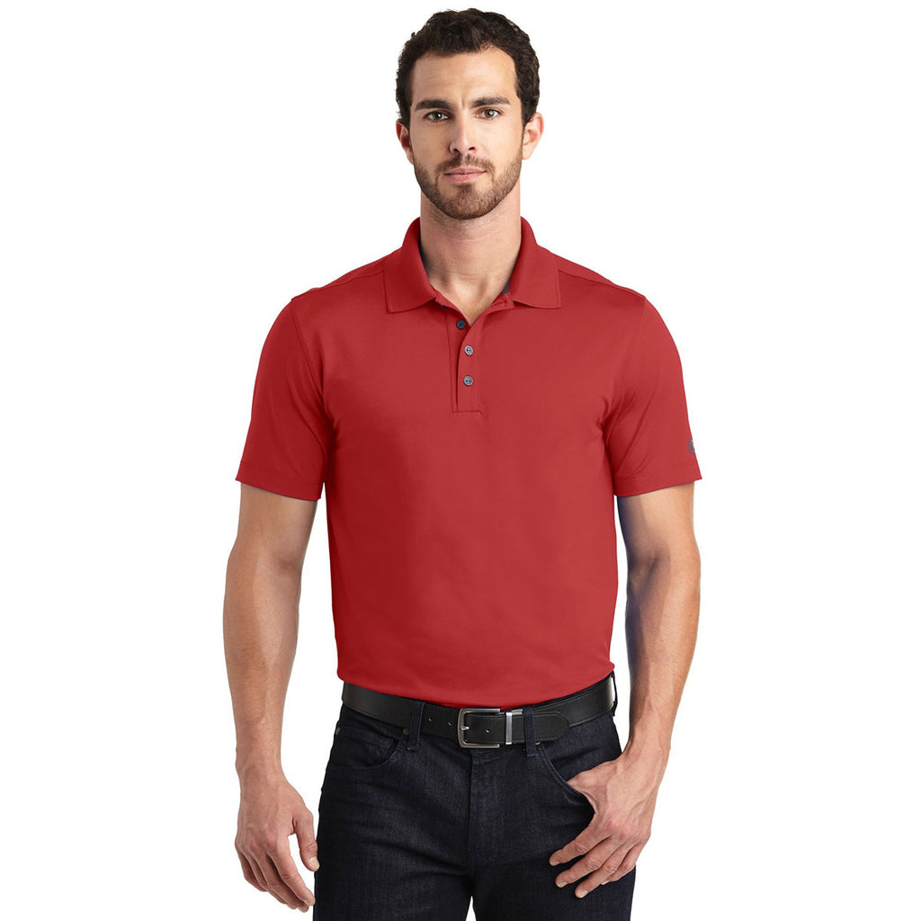 OGIO Men's Ripped Red Metro Polo