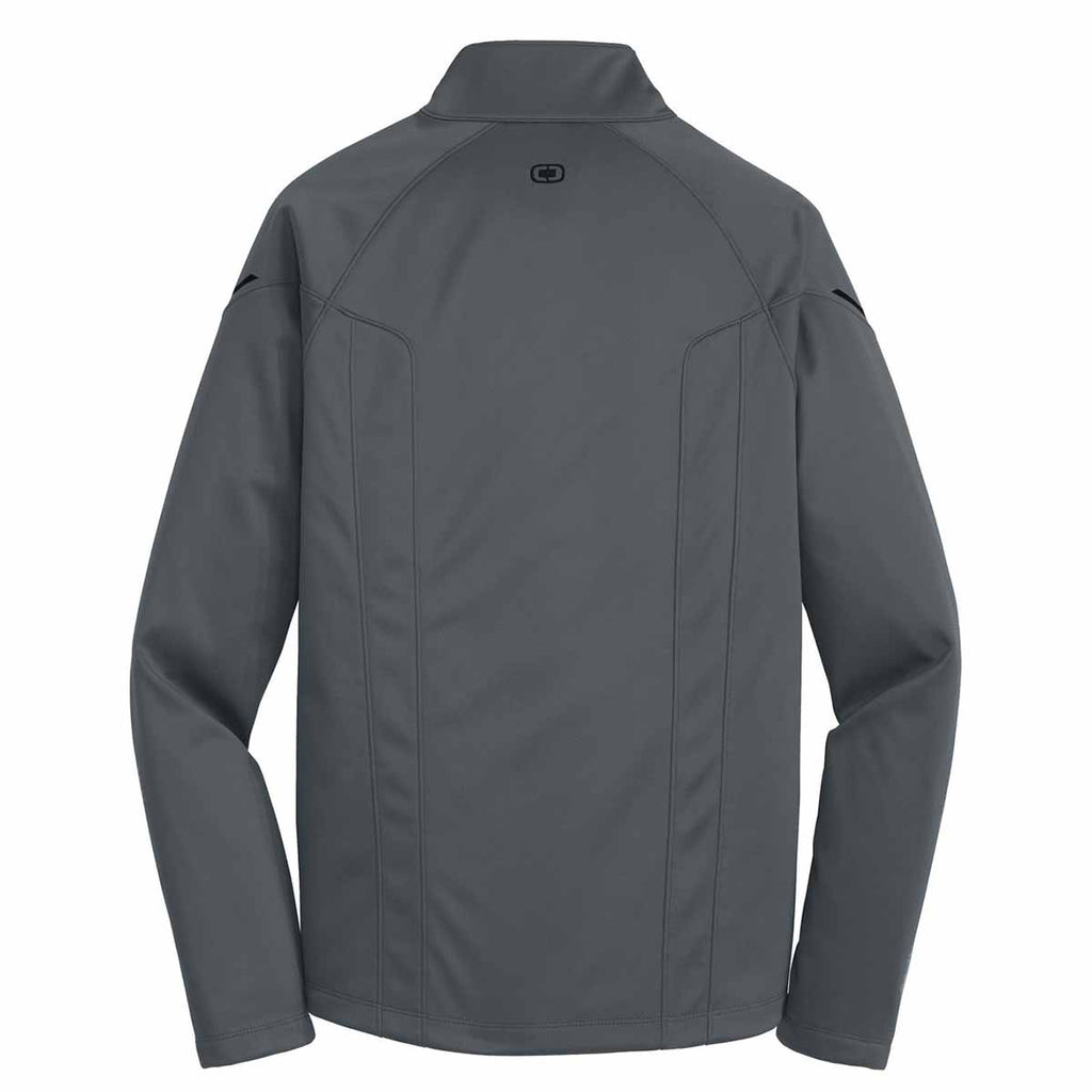 OGIO Men's Diesel Grey/Nitro Yellow Torque II Pullover