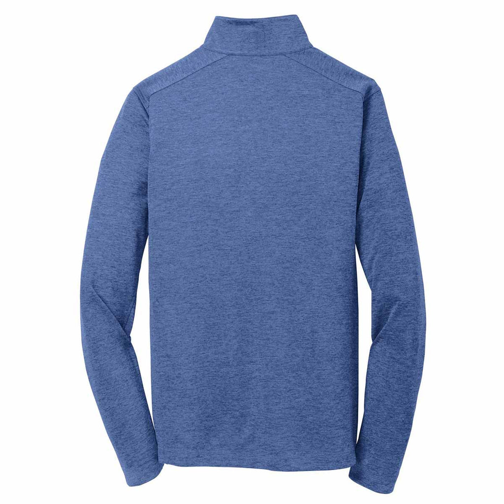 OGIO Men's Optic Blue Pixel Quarter-Zip