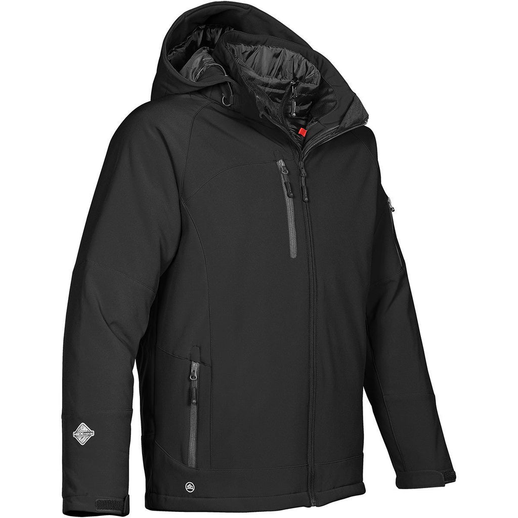 Stormtech Men's Black/Granite Solar 3-In-1 System Jacket