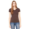 b6005-bella-canvas-women-brown-t-shirt
