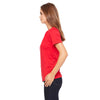 Bella + Canvas Women's Red Relaxed Jersey Short-Sleeve T-Shirt