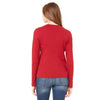 Bella + Canvas Women's Cardinal Jersey Long-Sleeve T-Shirt