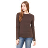 b6500-bella-canvas-women-brown-t-shirt