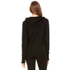 Bella + Canvas Women's Black Stretch French Terry Lounge Jacket