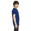 American Apparel Youth Lapis 50/50 Poly-Cotton Short Sleeve Tee