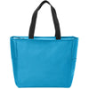 au-bg410-port-authority-turquoise-zip-tote