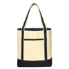 au-bg413-port-authority-black-tote