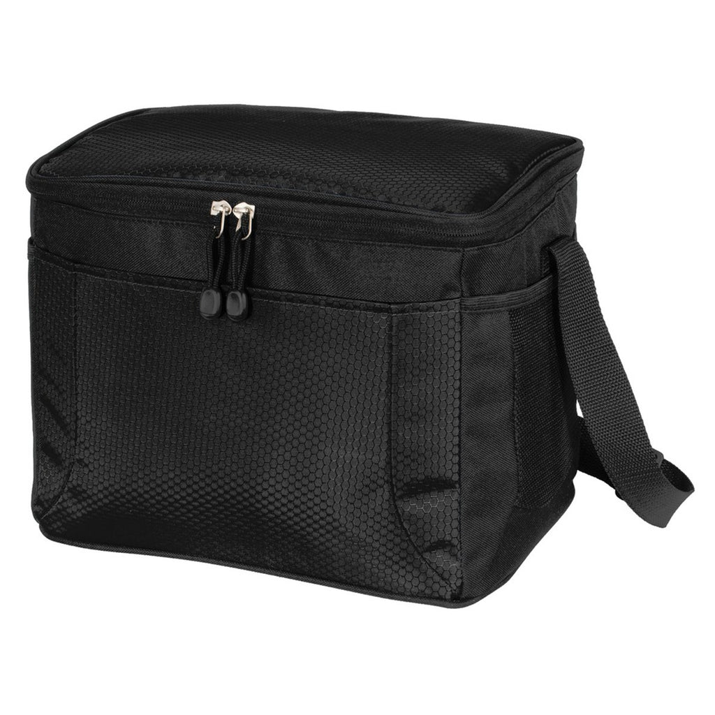 Port Authority Black/Black 12-Can Cube Cooler