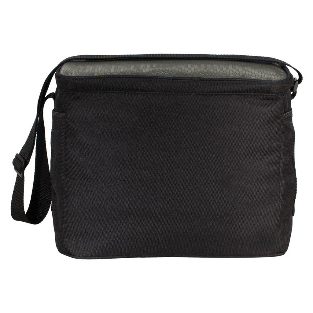 Port Authority Grey/Black 12-Can Cube Cooler