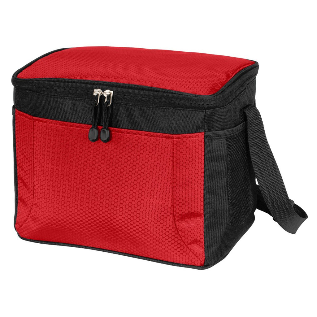 Port Authority Red/Black 12-Can Cube Cooler