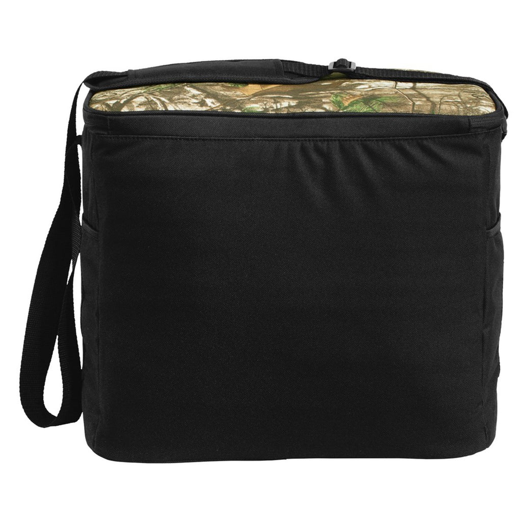 Port Authority Realtree Xtra/Black Camouflage 24-Can Cube Cooler