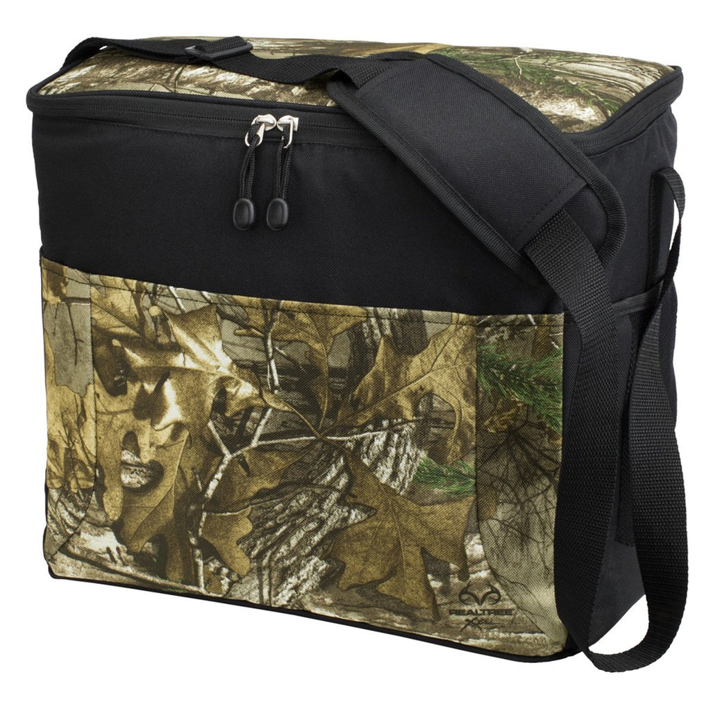 Port Authority Realtree Xtra/Black Camouflage 24-Can Cube Cooler