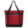 Port Authority Chili Red/Black Large Tote Cooler