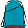 au-bg616-port-authority-turquoise-cinch-pack