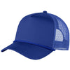 au-c932-port-authority-blue-snapback-cap