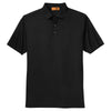 au-cs402-cornerstone-black-industrial-pique-polo