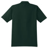 CornerStone Men's Dark Green Industrial Pique Polo