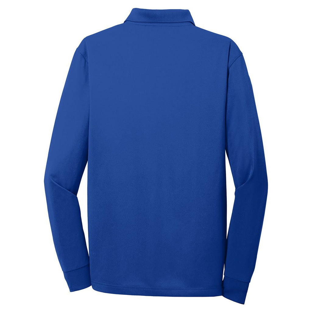 CornerStone Men's Royal Select Snag-Proof Long Sleeve Polo