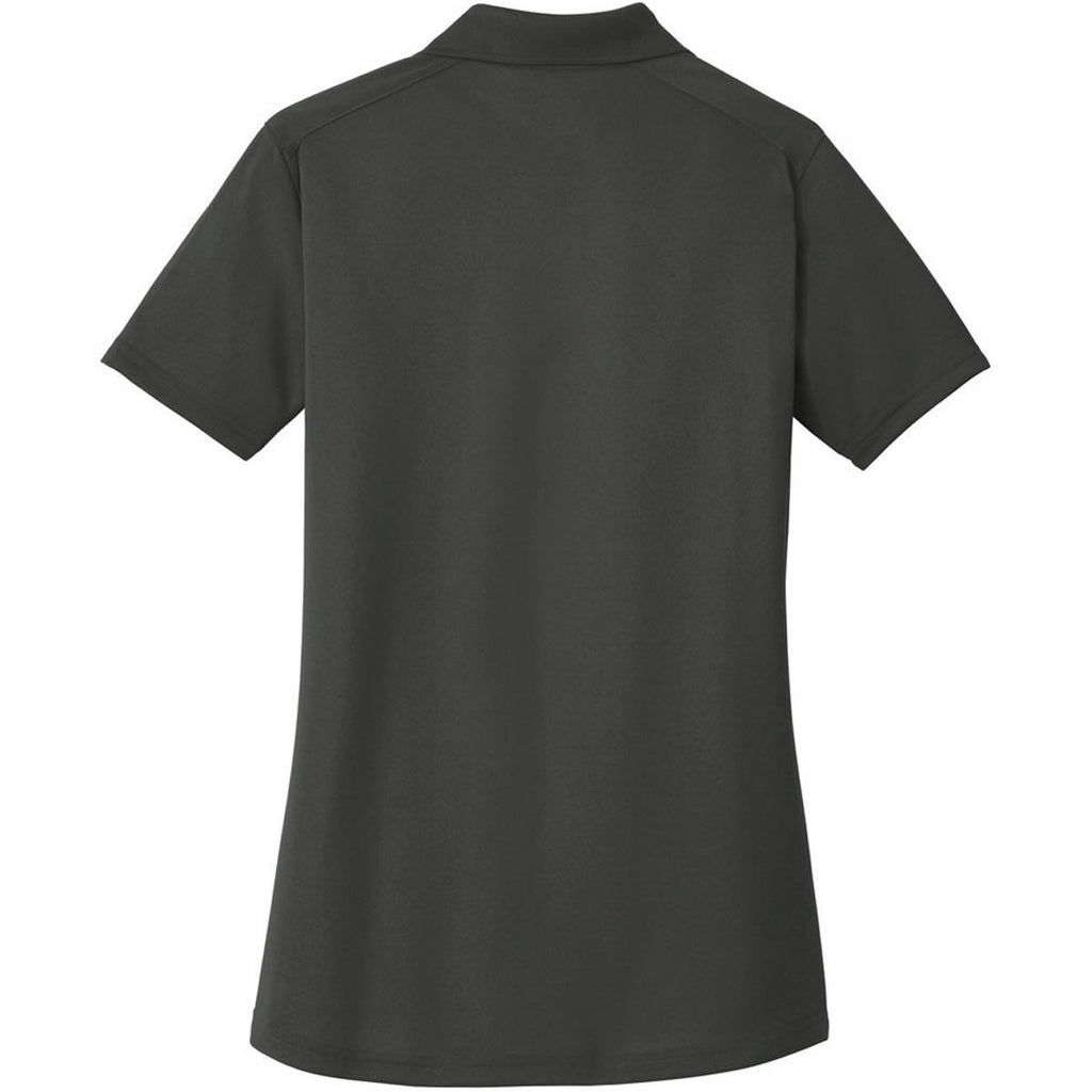 CornerStone Women's Charcoal Select Lightweight Snag-Proof Polo