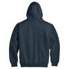 CornerStone Men's Navy Heavyweight Full-Zip Hooded Sweatshirt with Thermal Lining