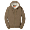 au-cs625-cornerstone-brown-heavyweight-hooded-fleece-jacket