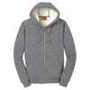 au-cs625-cornerstone-grey-heavyweight-hooded-fleece-jacket