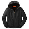 au-csj41-cornerstone-black-washed-duck-insulated-hooded-work-jacket