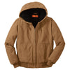 au-csj41-cornerstone-brown-washed-duck-insulated-hooded-work-jacket