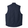 CornerStone Men's Navy Washed Duck Cloth Vest
