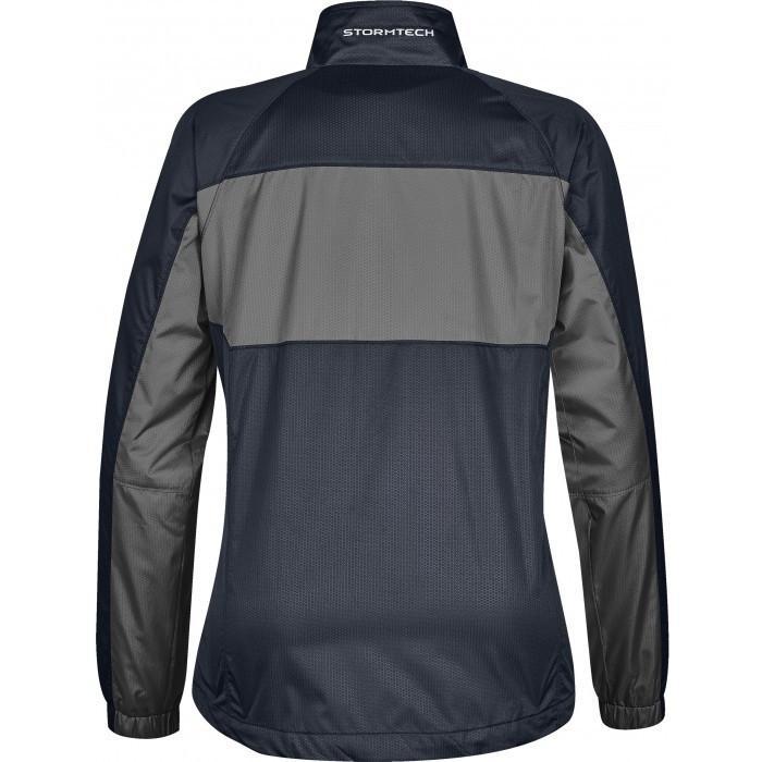 Stormtech Women's Navy/Grey Cyclone Shell