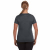 Champion Women's Black Heather Vapor 4-Ounce T-Shirt
