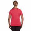 Champion Women's Scarlet Heather Vapor 4-Ounce T-Shirt