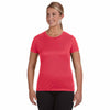 Champion Women's Scarlet Heather Vapor 4-Ounce T-Shirt